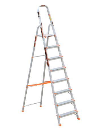 Prime Premium 8Steps (7+1) Aluminium Ladder - PPL-08
