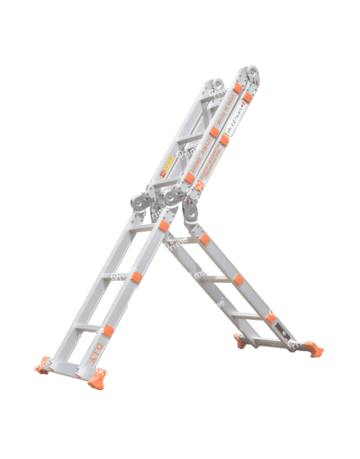 Prime Amaze 12' Multipurpose Aluminium Ladder - PA-103-Alt