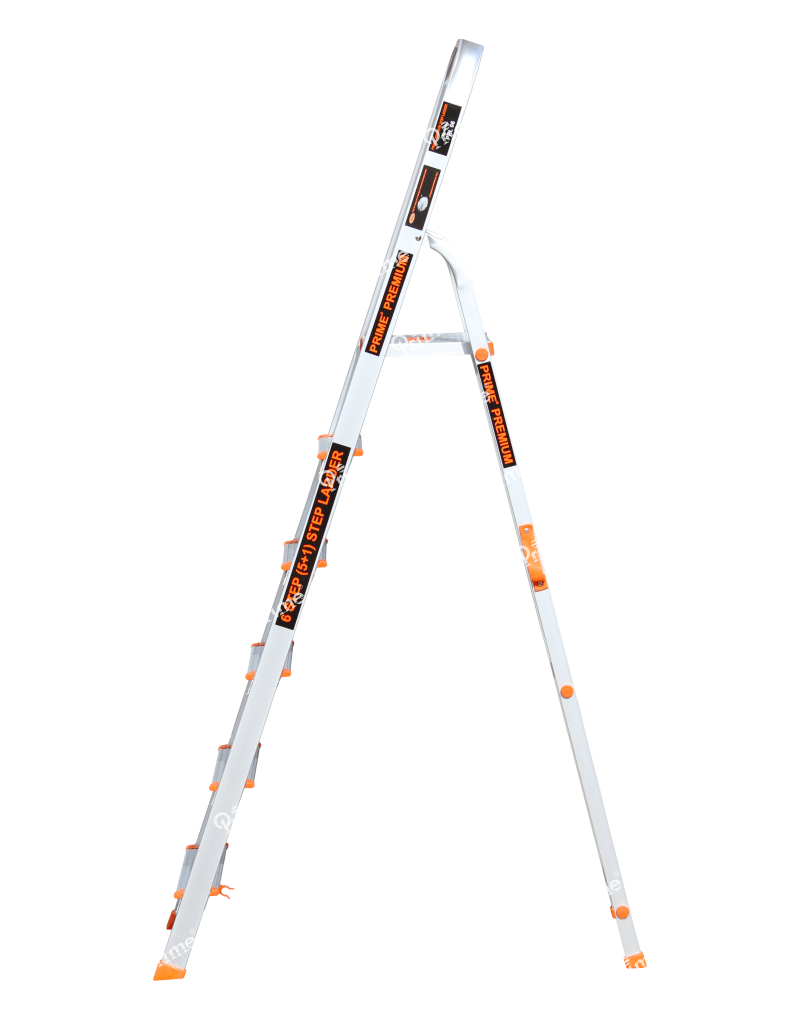 Prime Premium 6Steps (5+1) Aluminium Ladder - PPL-06-3