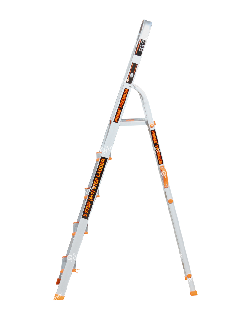 Prime Premium 5Steps (4+1) Aluminium Ladder - PPL-05-3