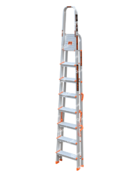 Prime Premium 8Steps (7+1) Aluminium Ladder - PPL-08-4