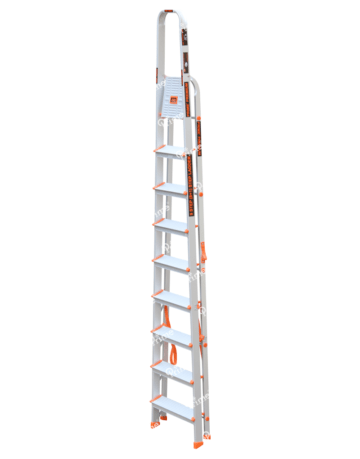 Prime Premium 9Steps (8+1) Aluminium Ladder - PPL-09-4