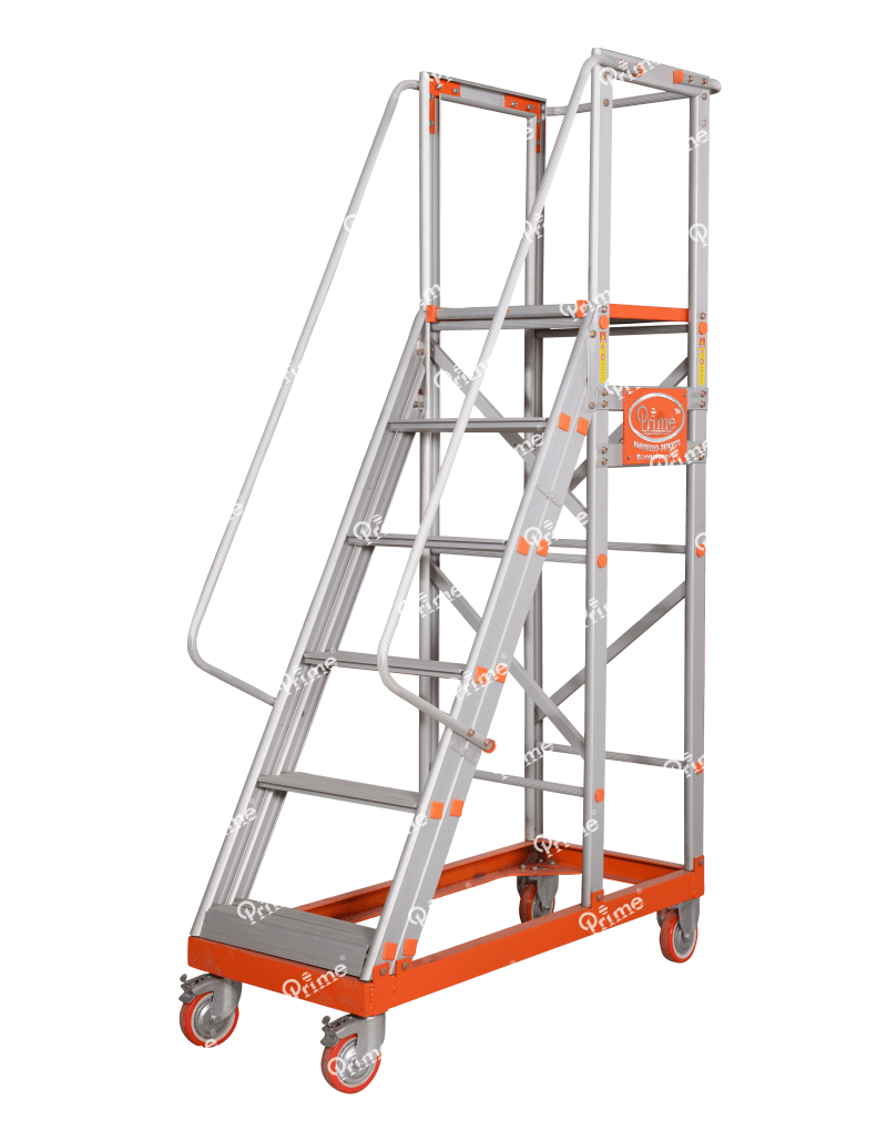 Prime Trolley Step Ladders - ‘C’ Section - PTS-100